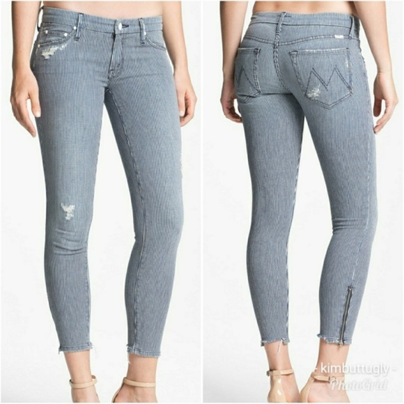 MOTHER Denim - MOTHER The Looker Ankle On the Road Destroyed 26